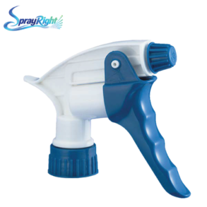 SprayRight Trigger Sprayers, 200 Hi-Output Series, White/Blue, 165WB9